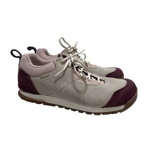 Oboz Footwear Emma Low Shoes Suede Sneakers Women's 9.5 Trail Hiking Dust Rose